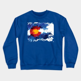 Colorado State Flag Crewneck Sweatshirt